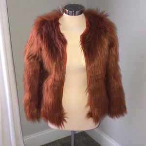 Charlotte Russe fluffy jacket